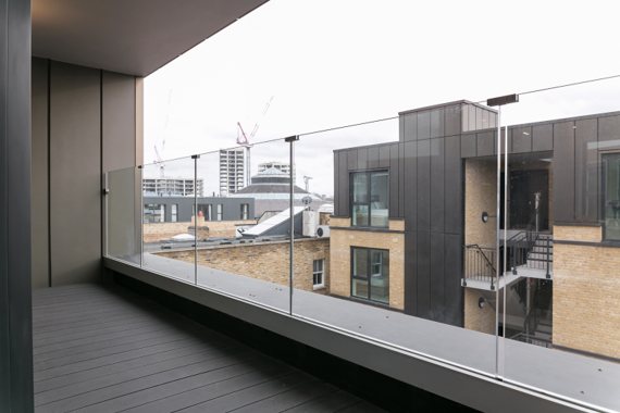 A relaxing and comfortable balcony