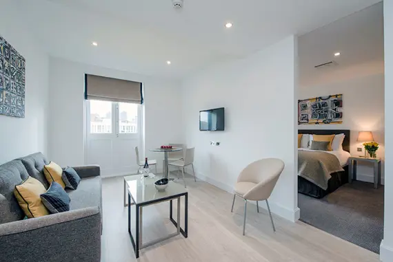 The modern, cosy one bedroom suite