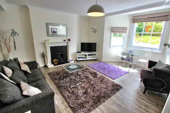 The TV in the lounge offers full a Sky package and high speed internet access included in the price