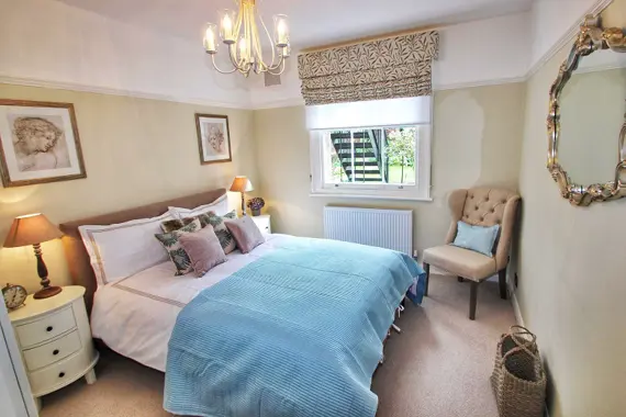 The Garden Suite has one restful and stylish bedroom which has been designed with ample storage