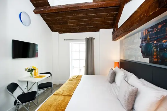 A characterful studio apartment