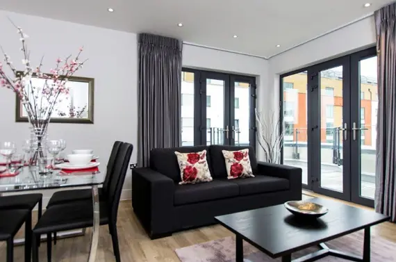 Another bright open plan living area