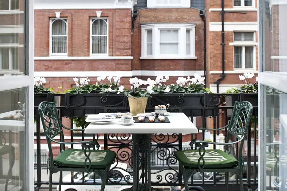 A room with a view in the William and Catherine Suite