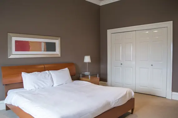 A beautiful, spacious bedroom