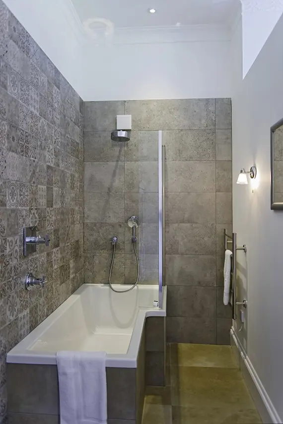 An amazing, relaxing bathroom in the Upper Garden Suite