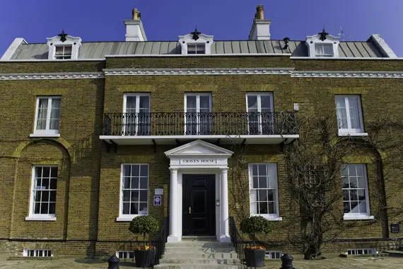 The very striking exterior of Craven House