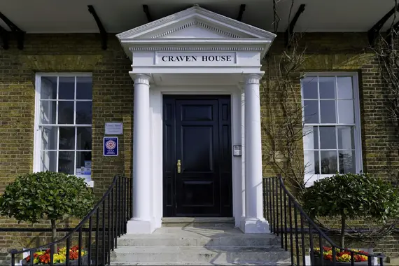 A very warm welcome at Craven House
