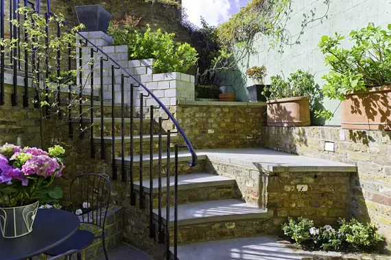 The beautiful garden