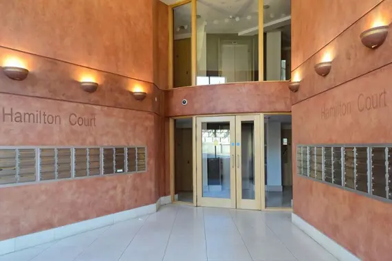 Hamilton Court entrance