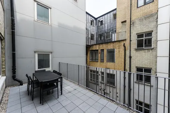 A lovely balcony, perfect for relaxing on