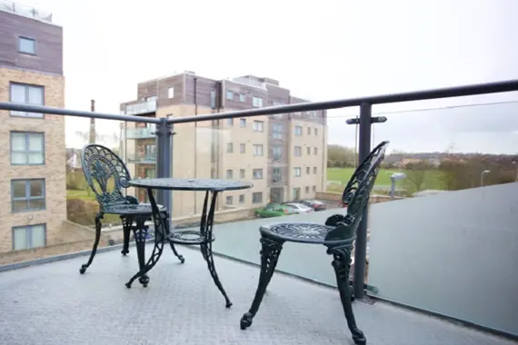A lovely balcony, perfect for watching the world go by