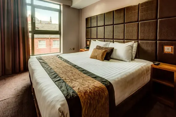 A relaxing room with a view