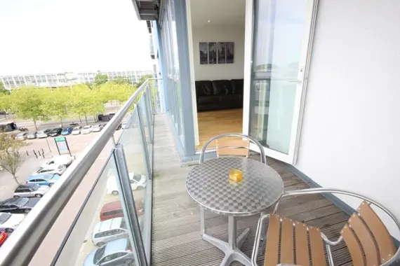 A lovely balcony at Theatre District