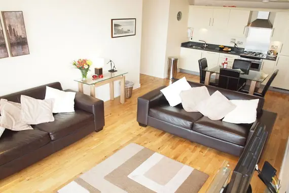 A homely, comfortable living space